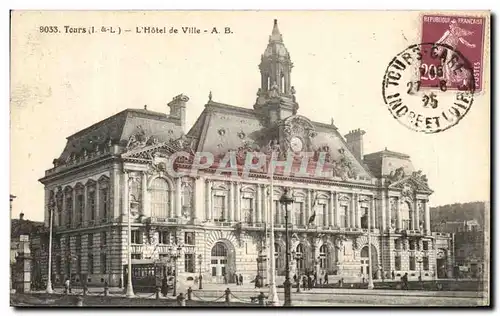 Cartes postales Tours L&#39Hotel de Ville