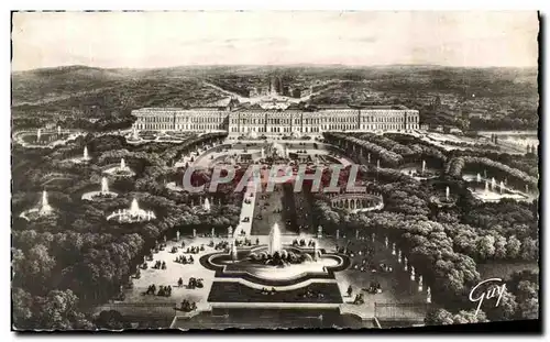 Ansichtskarte AK Versailles Et Ses Merveilles Vue Generale sur le Parc et le Chateau