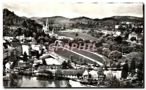 Cartes postales moderne Lourdes Vue Generale des deux Basilique