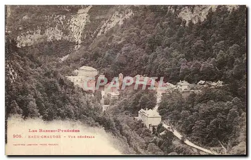 Ansichtskarte AK Les Basses Pyrenees Eaux Chaudes Vue Generale