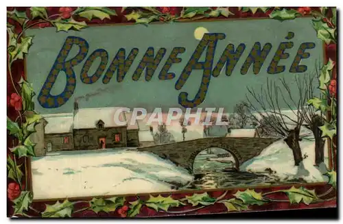 Cartes postales Fantaisie Bonen annee