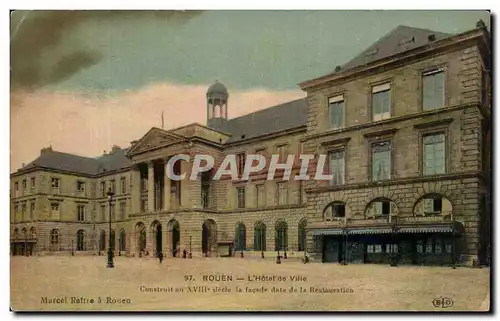 Cartes postales Rouen L&#39Hotel De Ville