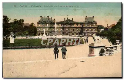 Cartes postales Paris Palais Et Jardins Du Luxembourg
