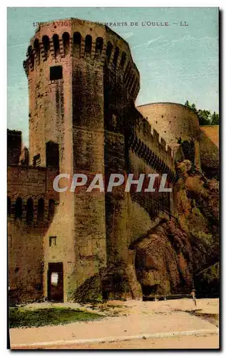 Cartes postales Avignon Les remparts De L&#39Oulle