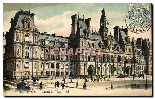 Cartes postales Paris L&#39Hotel De Ville