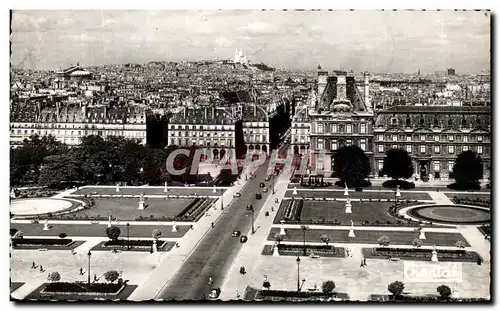 Cartes postales moderne Paris Panorama vu des toits du Louvre