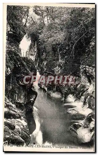 Ansichtskarte AK Gorges Du Sierroz le Barrage Environs d&#39Aix les Bains