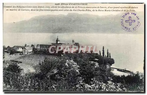 Ansichtskarte AK Abbaye d&#39Hautcombe Couvent des Religeux Cisterciens