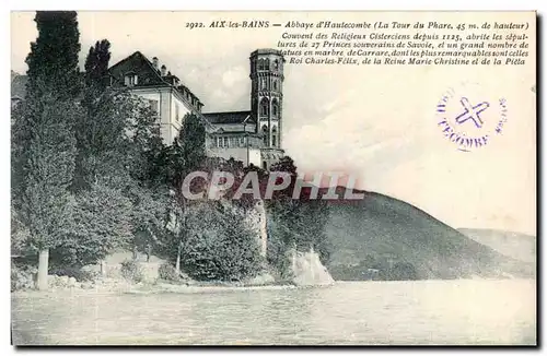 Ansichtskarte AK Aix les Bains Abbaye d&#39Hantecombe Couvent des Religieux Cisterciens