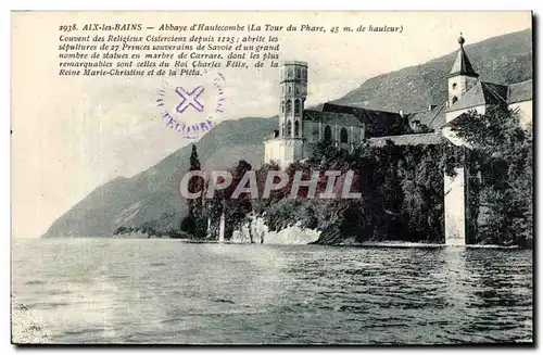 Ansichtskarte AK Aix les Bains Abbaye d&#39Hautecombe Couvent des Religieux cisterciens