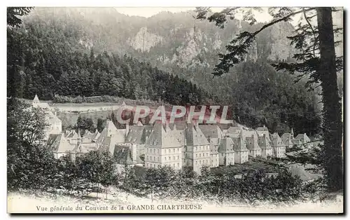 Cartes postales Vue generale du Couvent de la Grande Chartreuse