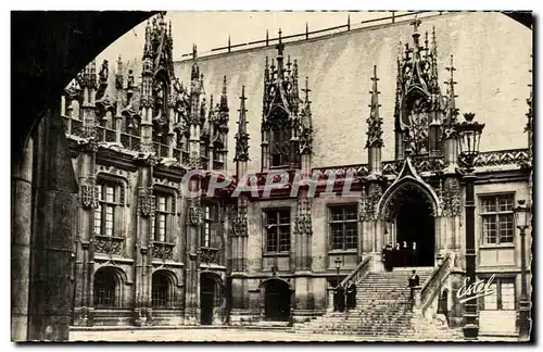 Cartes postales Rouen Palais de Justice Cour d&#39Honneur