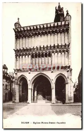 Cartes postales Dijon Eglise Notre Dame