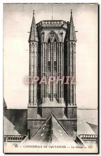 Cartes postales Cathedrale De Coutances Le Dome