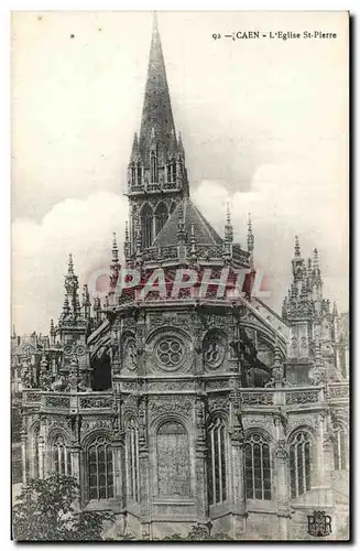 Cartes postales Caen L&#39Eglise St Pierre