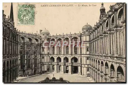 Cartes postales Saint Germain En Laye Le Musee La Cour