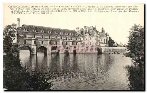 Cartes postales Chenonceaux Chateau