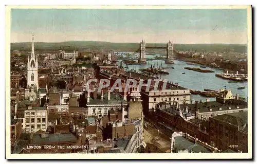 Cartes postales London From The Monument