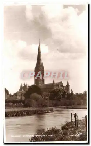 Ansichtskarte AK Salisbury cathedral Constable&#39s view