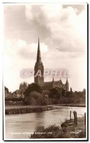 Cartes postales Salisbury cathedral Constable&#39s view