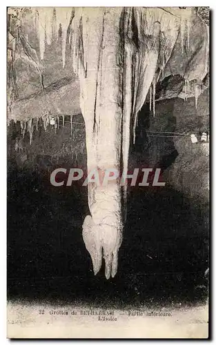 Cartes postales Grottes de Betharram Partie Inferieure L'isolee