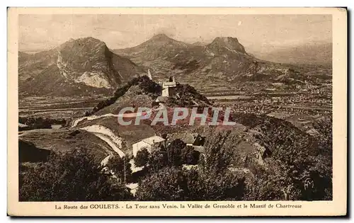 Cartes postales La Route des Goulets La Tour Venin la Vallee de Grenoble et le Massif de Chartreuse