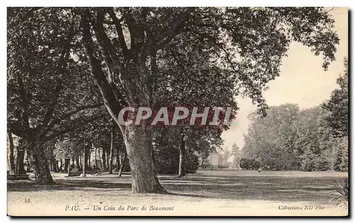 Cartes postales Pau Un Coin du Parc de Beaumont