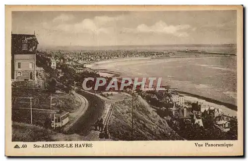 Cartes postales Ste Adresse Le Havre Vue Panoramique