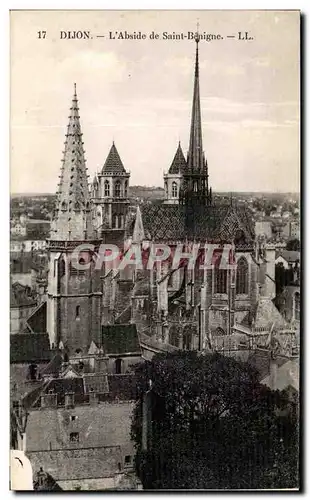 Cartes postales Dijon L&#39abside de Saint Benigne