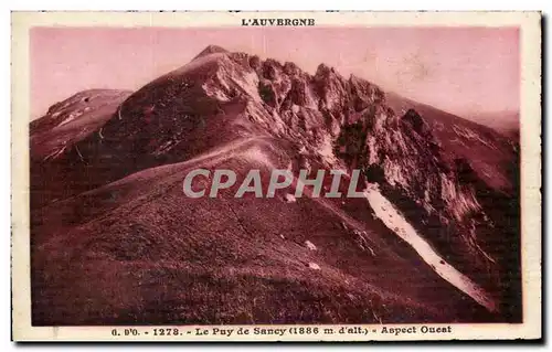 Cartes postales L&#39Auvergne Le Puy de Sancy