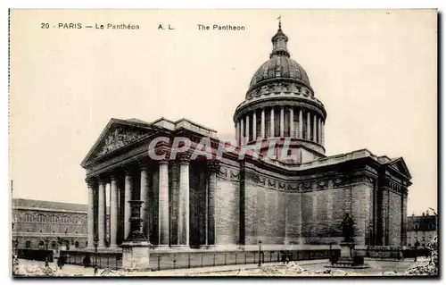 Cartes postales Paris Le Pantheon