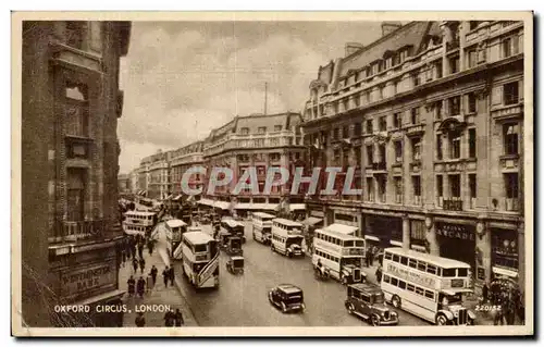 Cartes postales Oxford Circus London