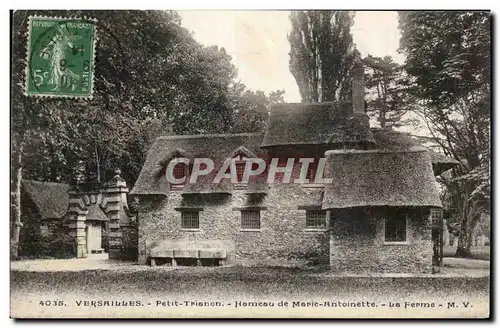 Ansichtskarte AK Versailles Petit Trianon Hameau De Marie Antoinette La Ferme