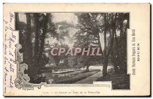 Cartes postales Lyon Le Chalet Du Parc De La Tete D&#39Or