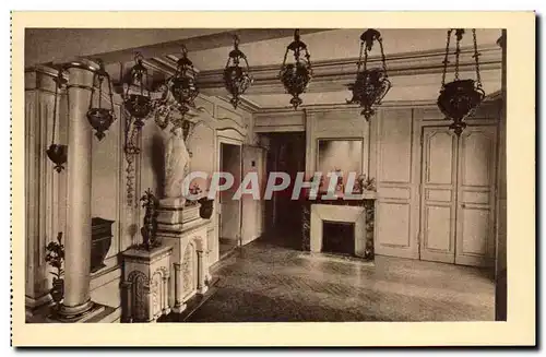 Ansichtskarte AK Aux Buissonnets La Chambre Oratoire Vue prise de l&#39Alcove la Statue lisieux