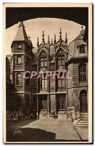 Cartes postales Rouen Hotel de Bourgtheroulde