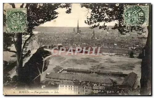 Cartes postales Rouen Vue Generale