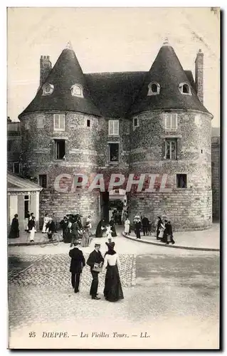 Ansichtskarte AK Dieppe Les Vieilles Tours