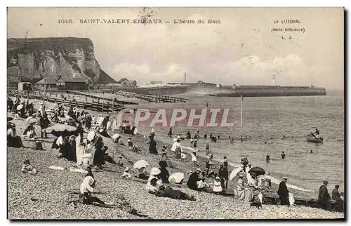 Cartes postales Saint Valery En Caux L&#39heure Du Bain