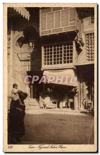 Ansichtskarte AK Egypte Cairo Typical Native house