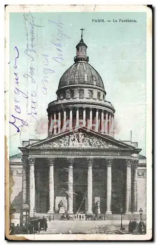 Cartes postales Paris Le Pantheon