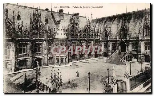 Cartes postales Rouen Palais de Justice