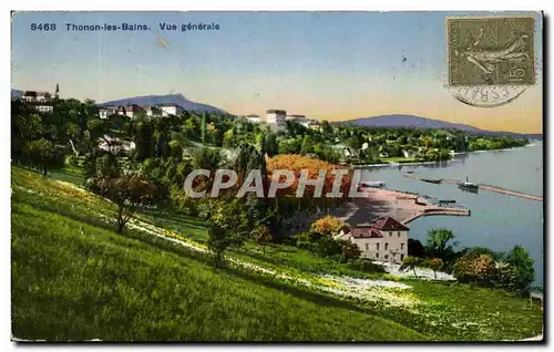 Cartes postales Thonon Les Bains Vue Generale