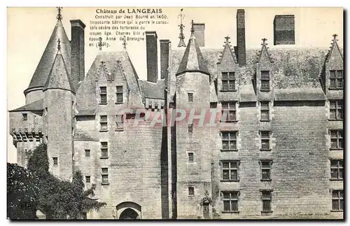 Cartes postales Chateau de Langeais