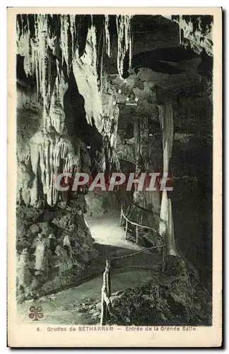 Cartes postales Grottes de Betharram Entree de la Grance Salle