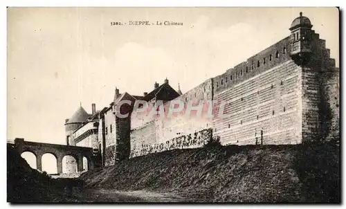 Cartes postales Dieppe Le Chateau