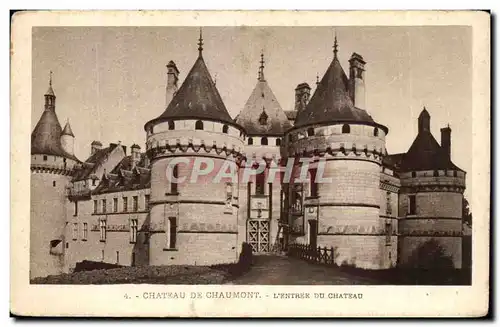 Cartes postales Chateau De Chaumont L&#39Entre Du Chateau