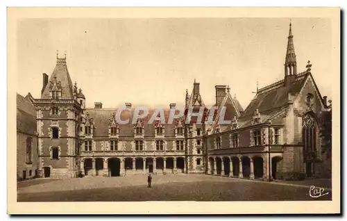 Ansichtskarte AK Blois Le Chateau Aile Louis La Facade Interieure