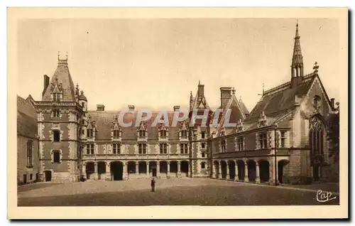 Cartes postales Blois Le Chateau Aile Louis La Facade Interieure