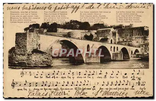 Cartes postales Sur le Pont Avignon